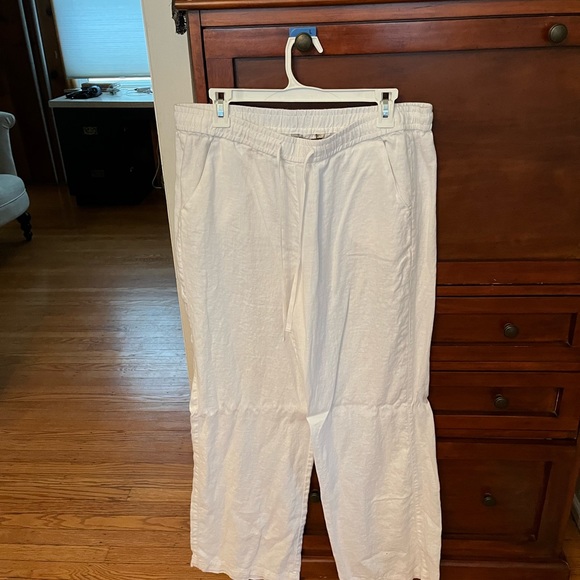 Tommy Bahama white 100% linen pants - Picture 1 of 3